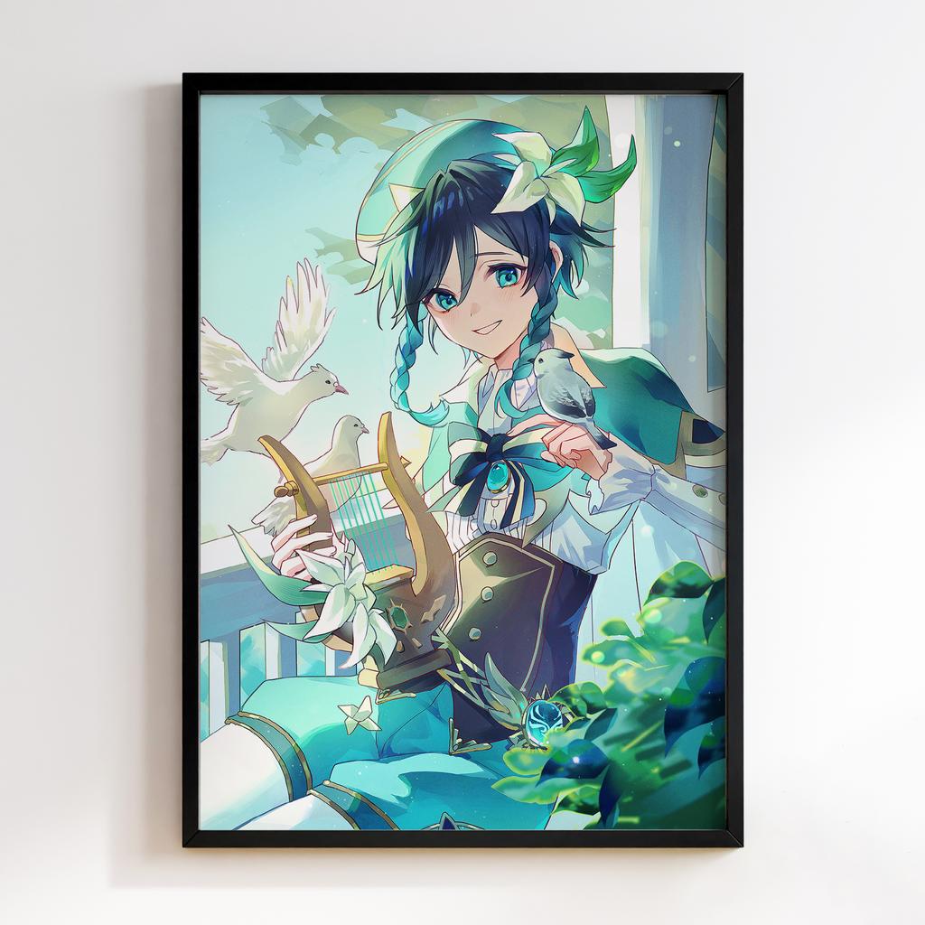 Постер Венті Геншин Імпакт (Venti Genshin Impact) VGI-25