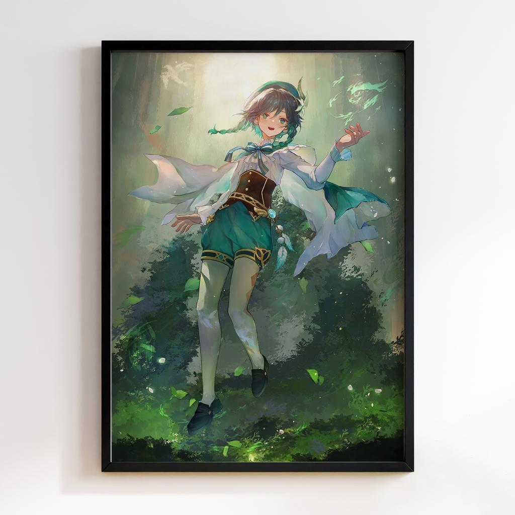 Постер Венті Геншин Імпакт (Venti Genshin Impact) VGI-28