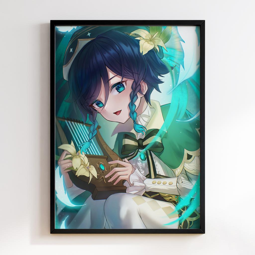 Постер Венті Геншин Імпакт (Venti Genshin Impact) VGI-29