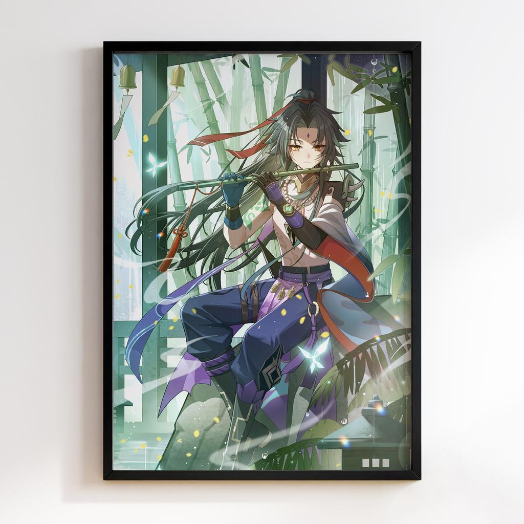 Постер Венті Геншин Імпакт (Venti Genshin Impact) VGI-32