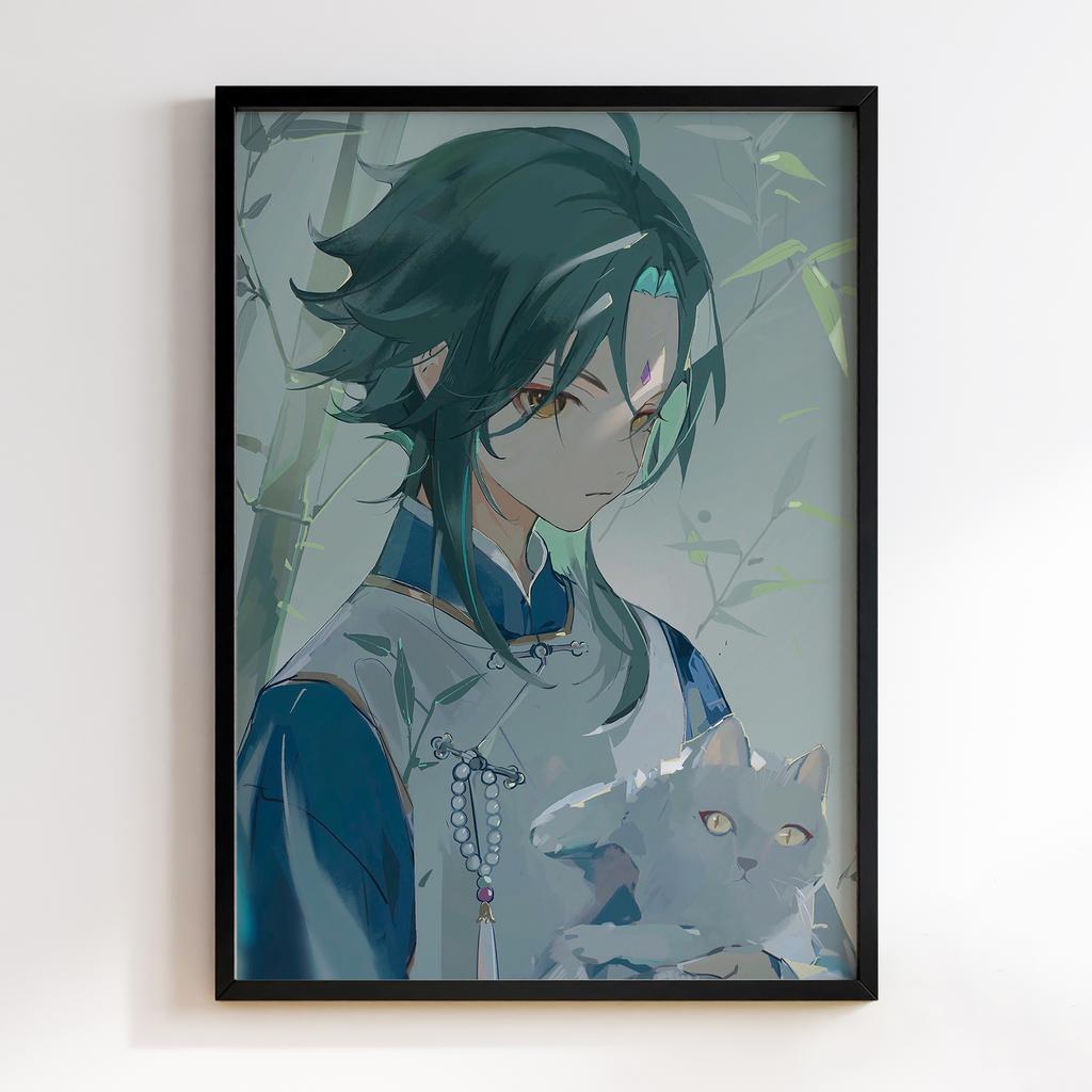 Постер Венті Геншин Імпакт (Venti Genshin Impact) VGI-34