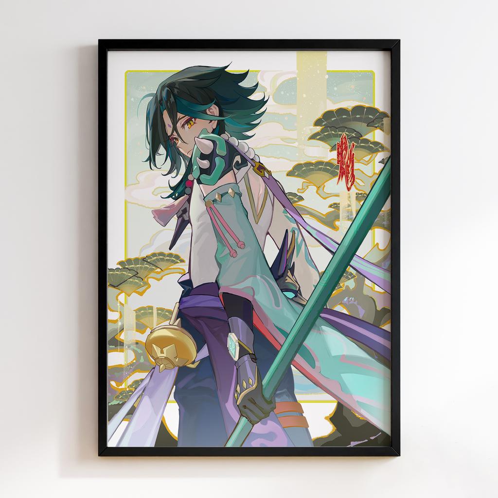 Постер Венті Геншин Імпакт (Venti Genshin Impact) VGI-35