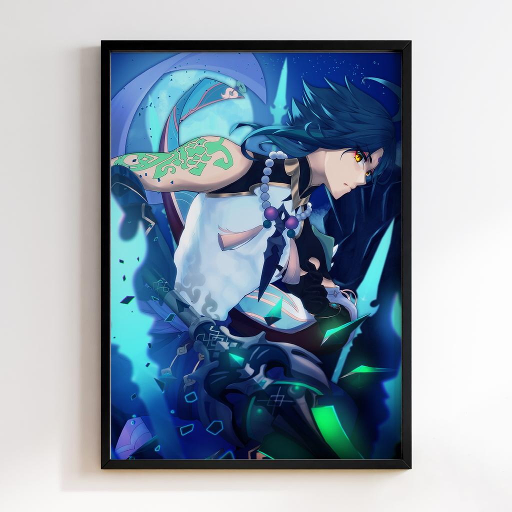 Постер Венті Геншин Імпакт (Venti Genshin Impact) VGI-41