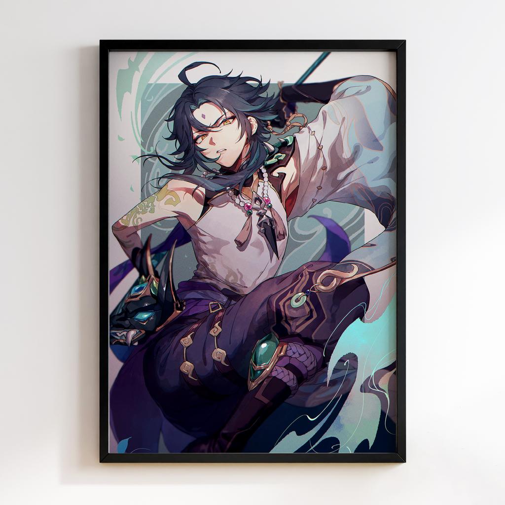 Постер Хаорі Геншин Імпакт (Xiao Genshin Impact) XGI008