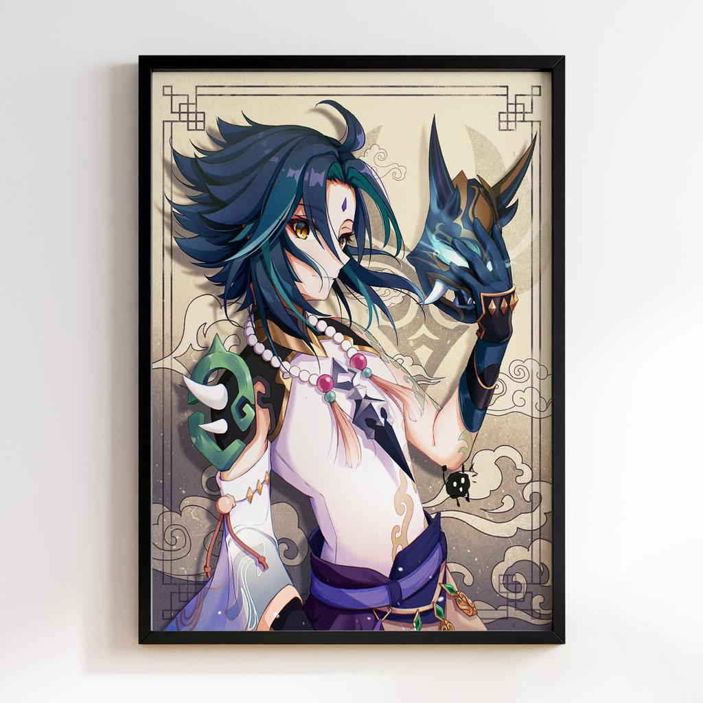 Постер Хаорі Геншин Імпакт (Xiao Genshin Impact) XGI10