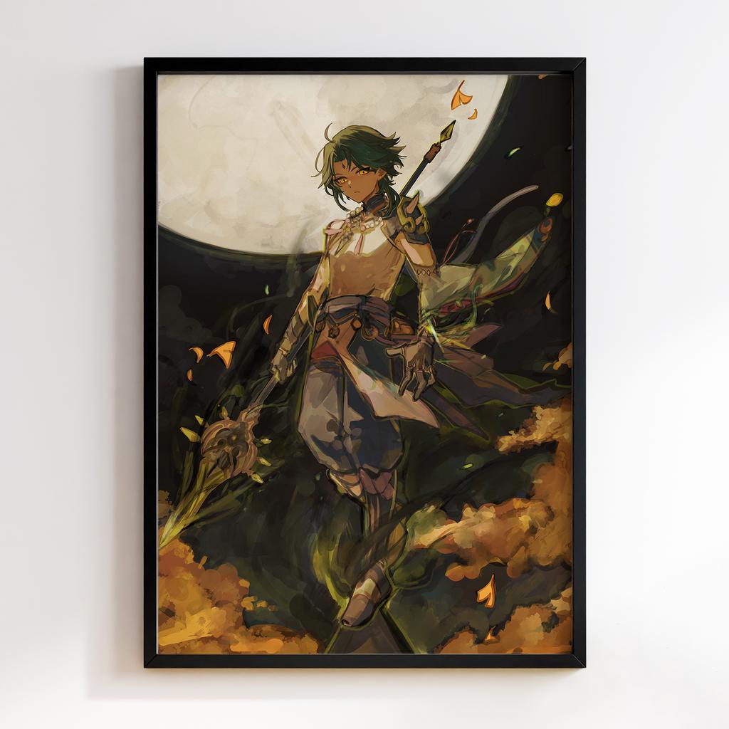 Постер Хаорі Геншин Імпакт (Xiao Genshin Impact) XGI13