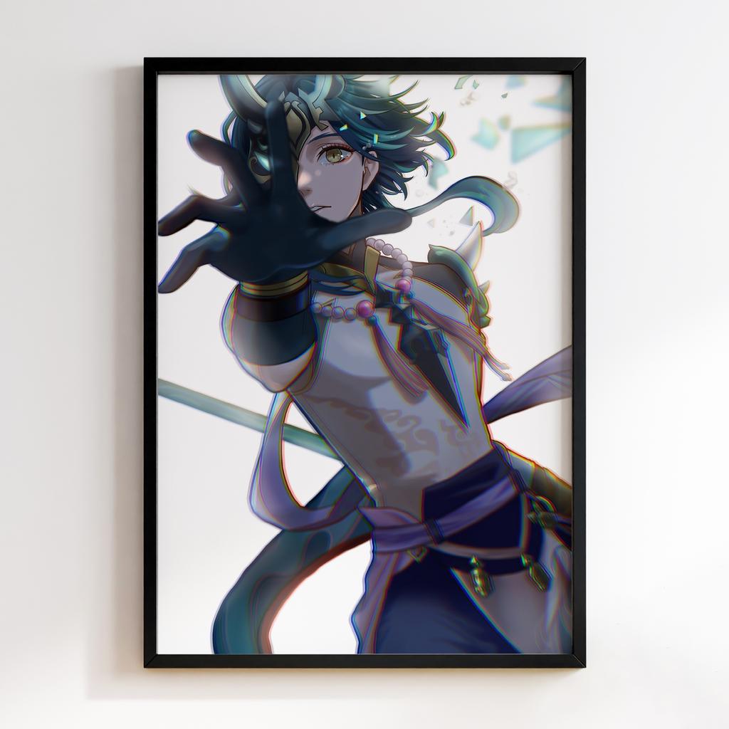 Постер Хаорі Геншин Імпакт (Xiao Genshin Impact) XGI15