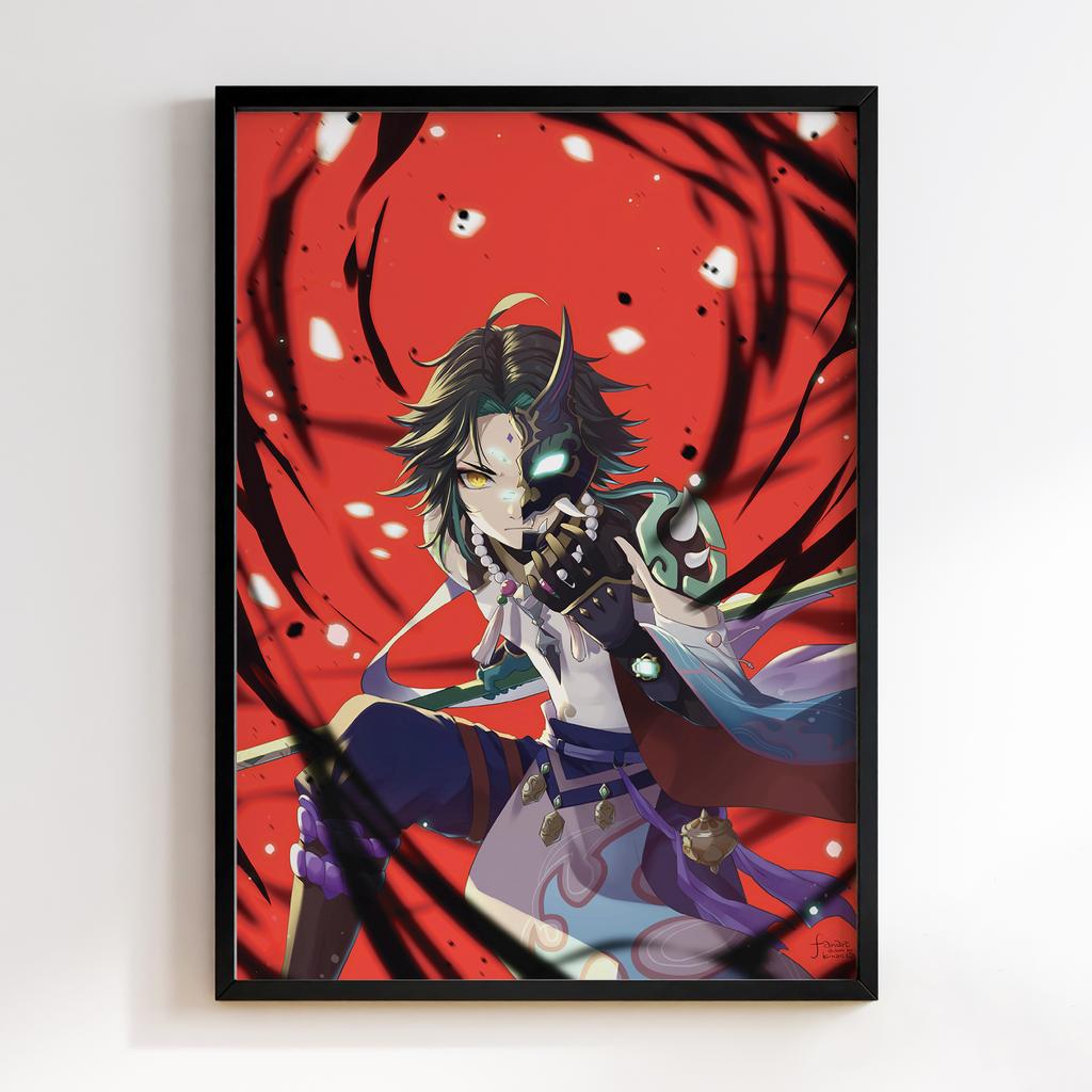 Постер Хаорі Геншин Імпакт (Xiao Genshin Impact) XGI18