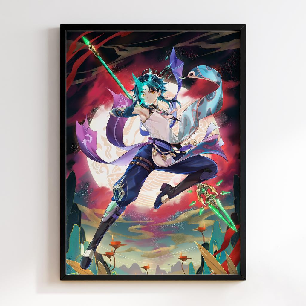 Постер Хаорі Геншин Імпакт (Xiao Genshin Impact) XGI19