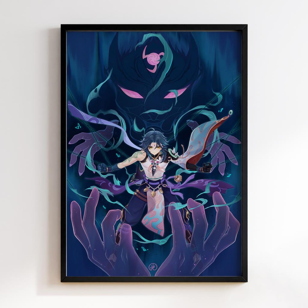 Постер Хаорі Геншин Імпакт (Xiao Genshin Impact) XGI23