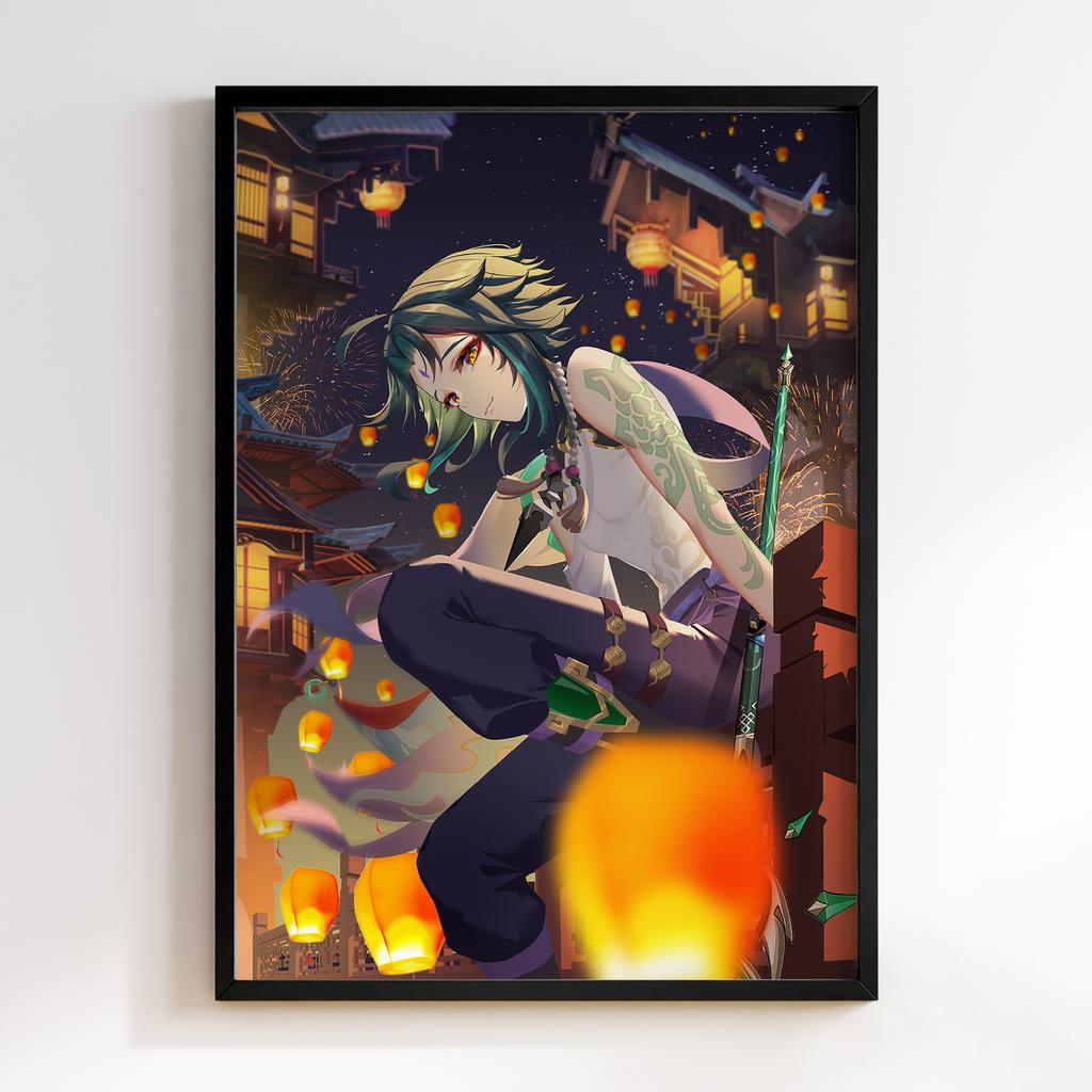 Постер Хаорі Геншин Імпакт (Xiao Genshin Impact) XGI29