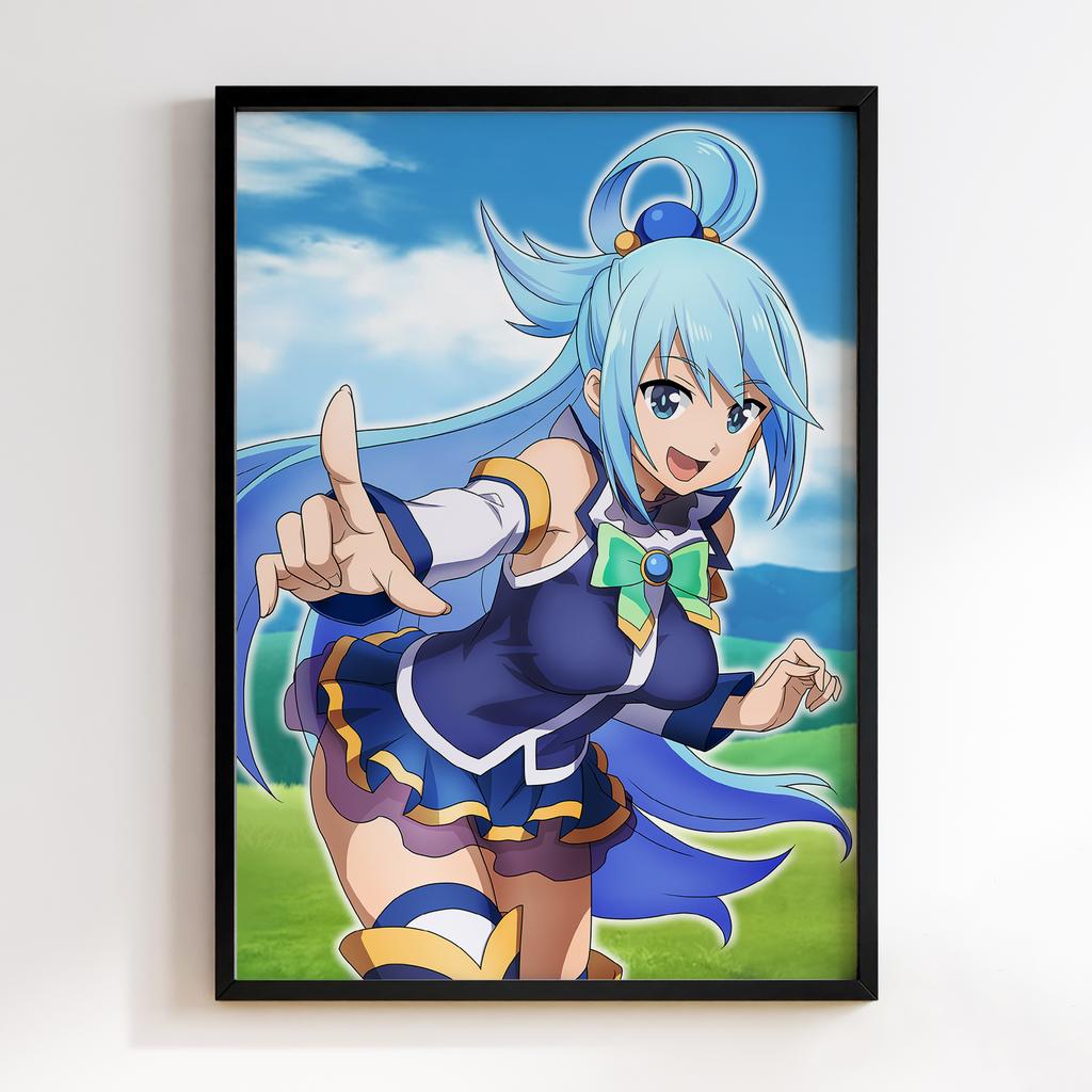 Постер КоноСуба Цей прекрасний світ, благословенний Богом! (KonoSuba) KSA01