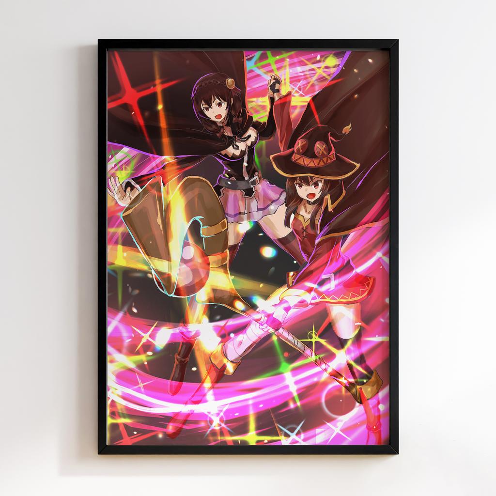 Постер КоноСуба Цей прекрасний світ, благословенний Богом! (KonoSuba) KSA05