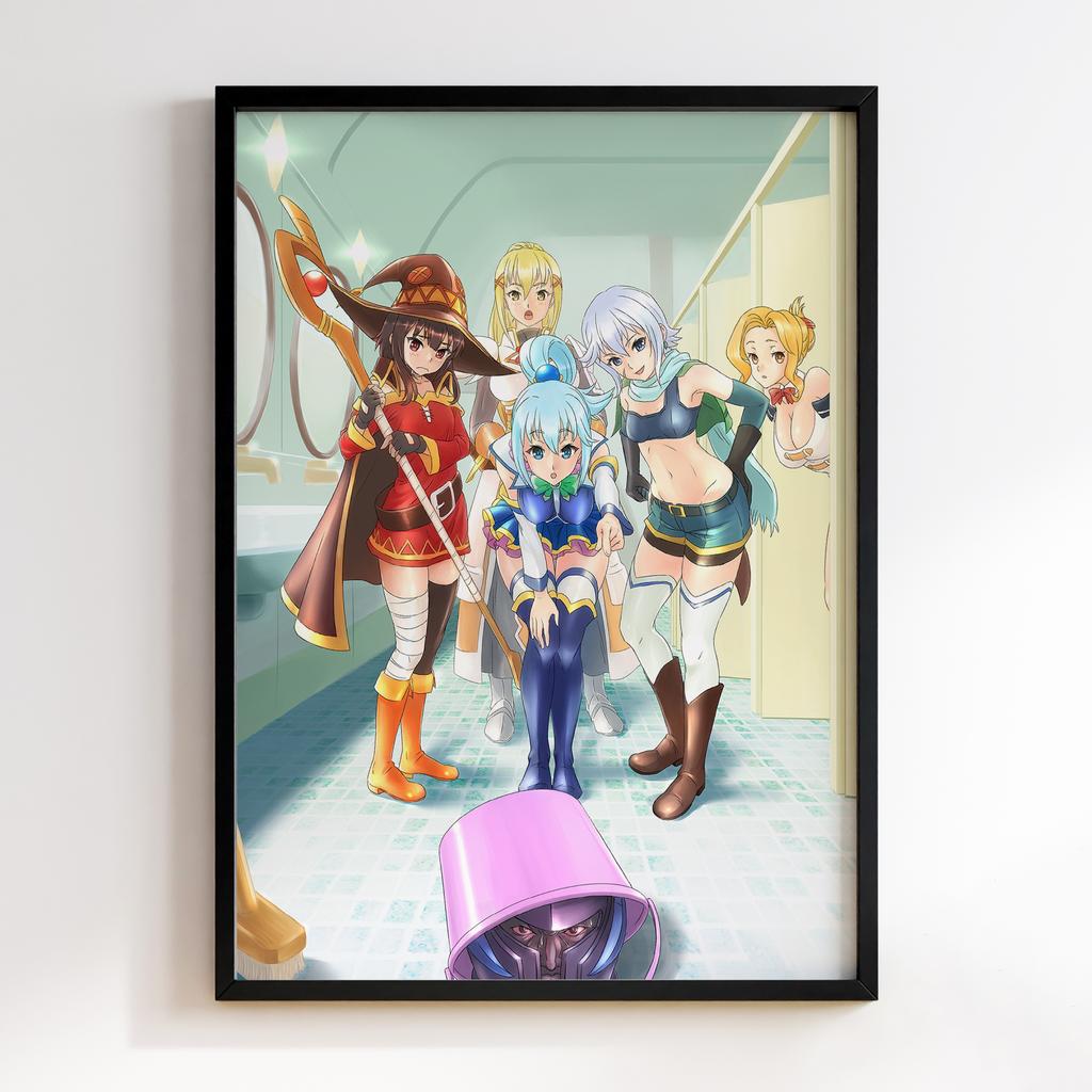 Постер КоноСуба Цей прекрасний світ, благословенний Богом! (KonoSuba) KSA06