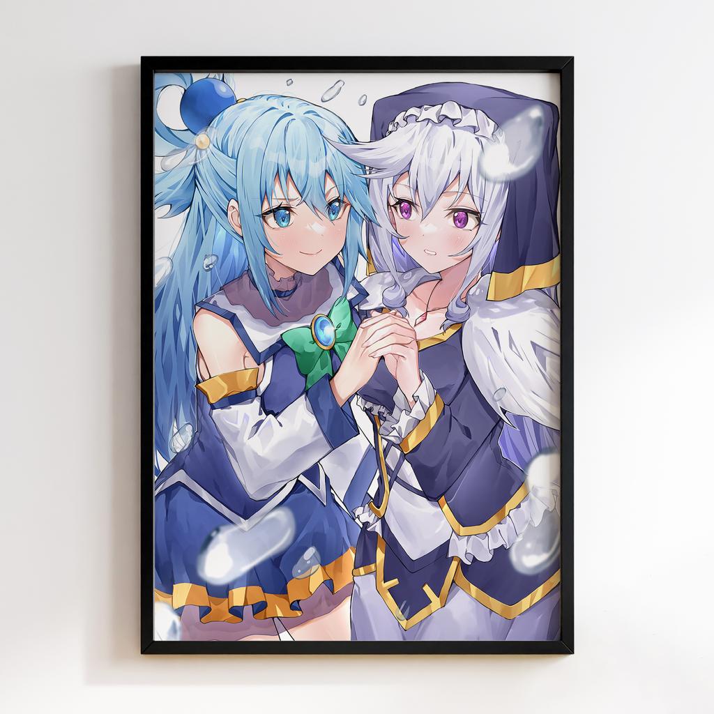 Постер КоноСуба Цей прекрасний світ, благословенний Богом! (KonoSuba) KSA08