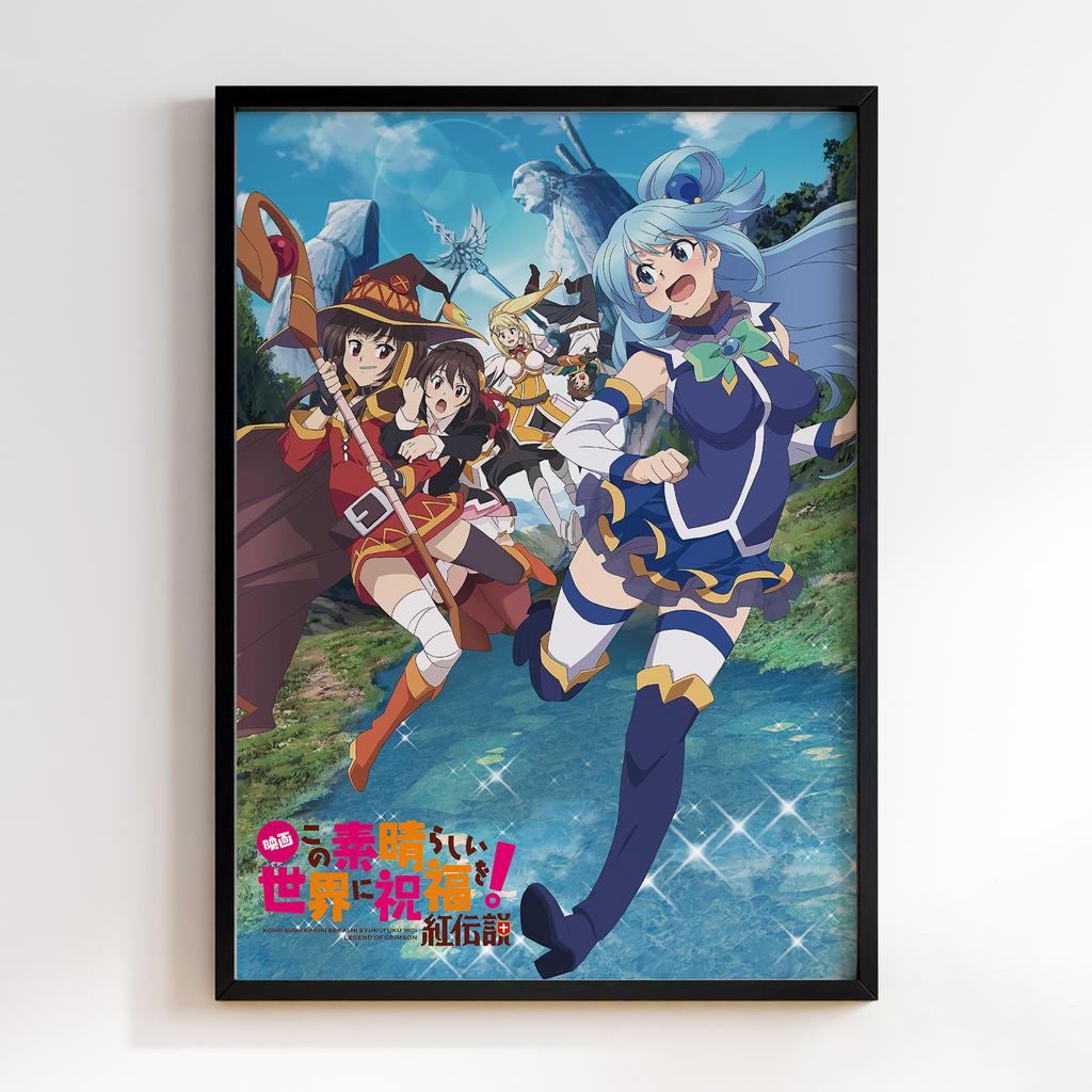 Постер КоноСуба Цей прекрасний світ, благословенний Богом! (KonoSuba) KSA14