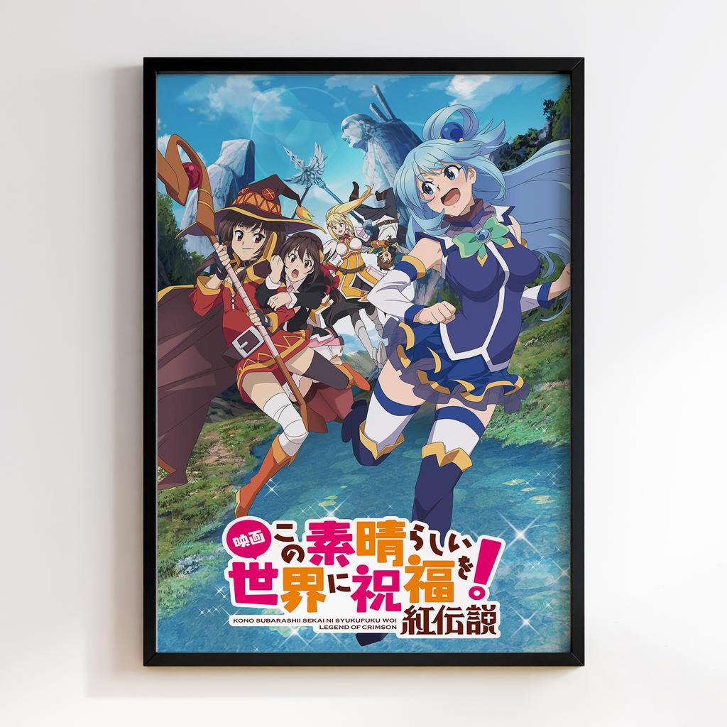 Постер КоноСуба Цей прекрасний світ, благословенний Богом! (KonoSuba) KSA15