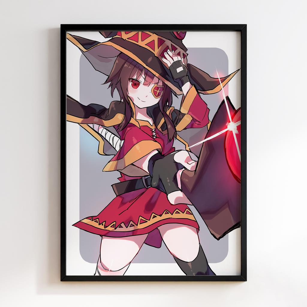 Постер КоноСуба Цей прекрасний світ, благословенний Богом! (KonoSuba) KSA22