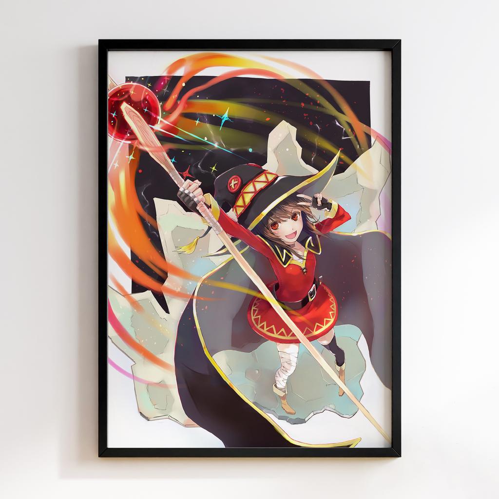 Постер КоноСуба Цей прекрасний світ, благословенний Богом! (KonoSuba) KSA23