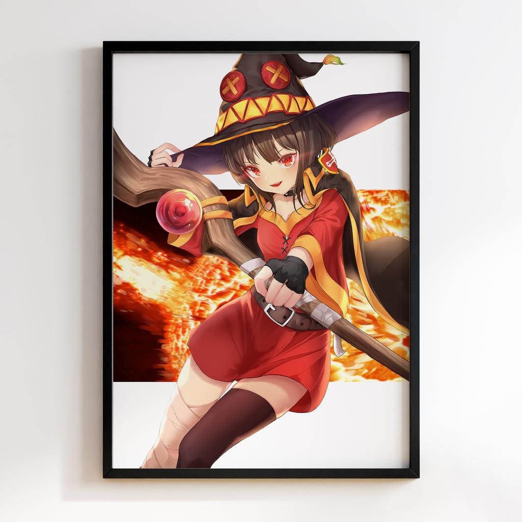 Постер КоноСуба Цей прекрасний світ, благословенний Богом! (KonoSuba) KSA24