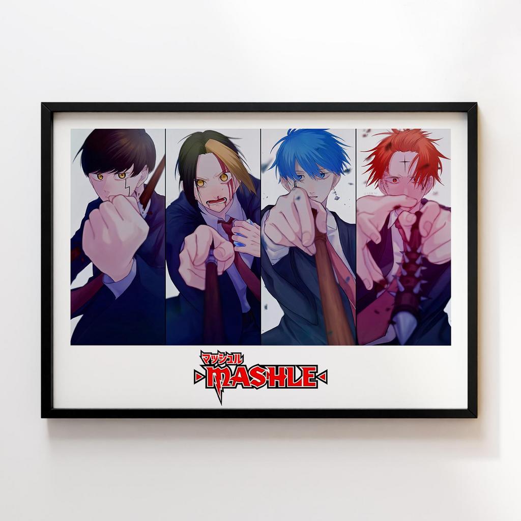 Постер Машл: Магія та М'язи (Mashle: Magic and Muscles) MM02