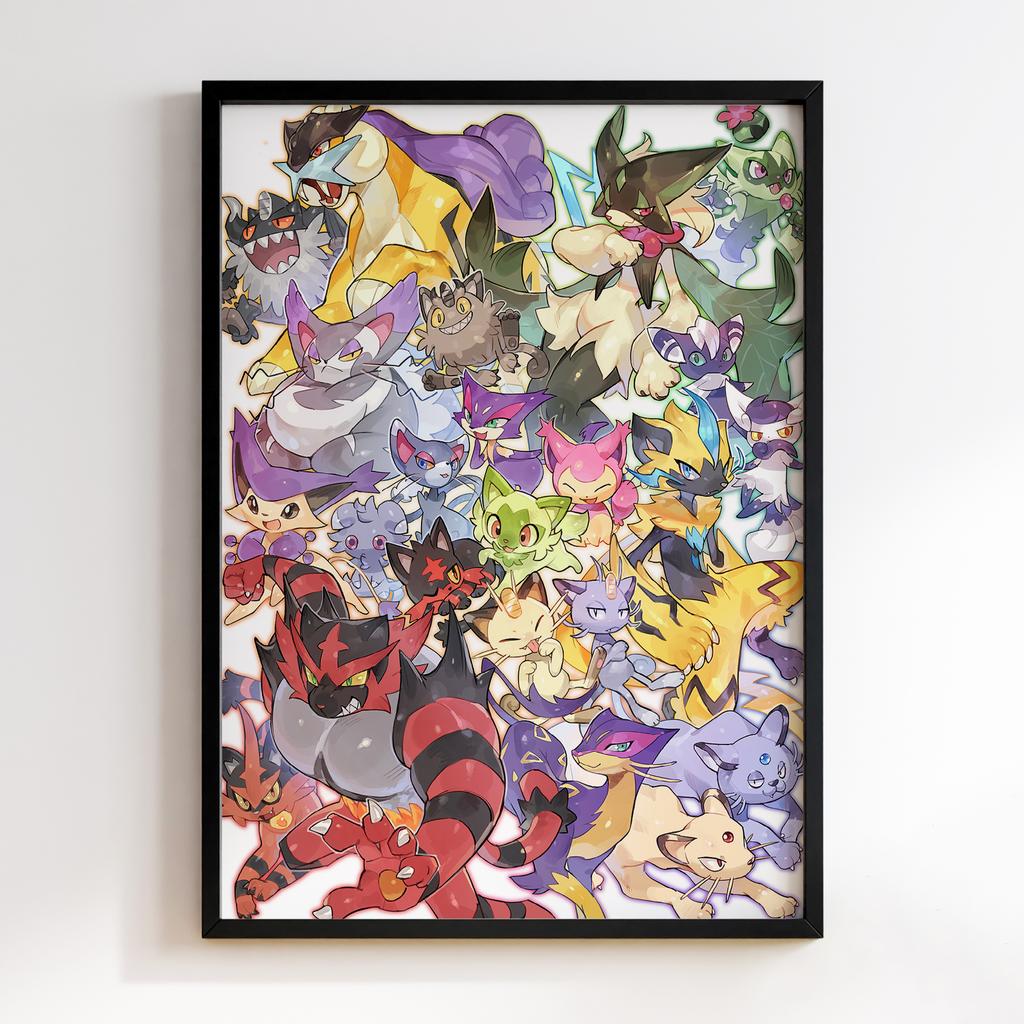 Постер Покемон (Pokemon) PKN16