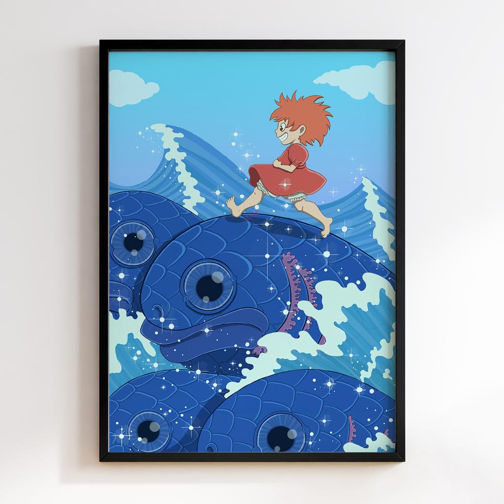 Постер Поньо на кручі (Ponyo) PYN05