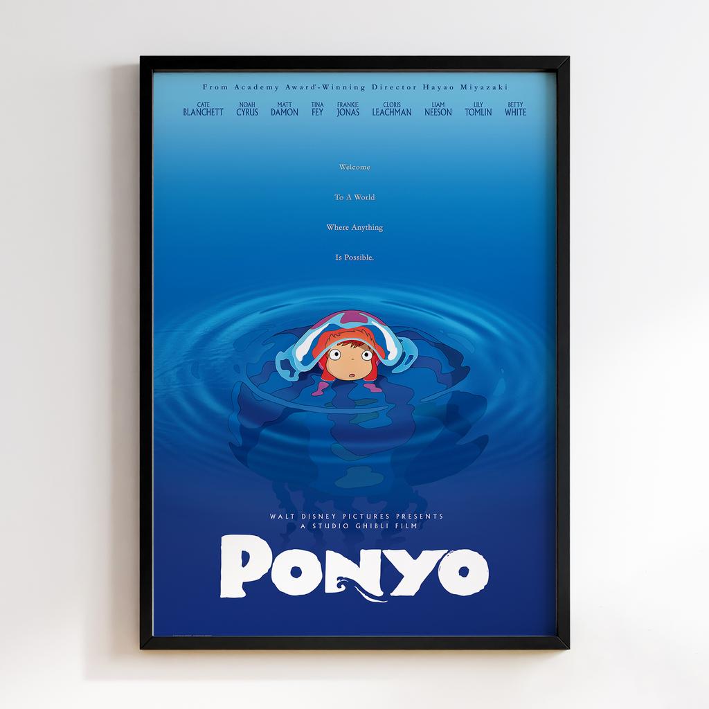 Постер Поньо на кручі (Ponyo) PYN13