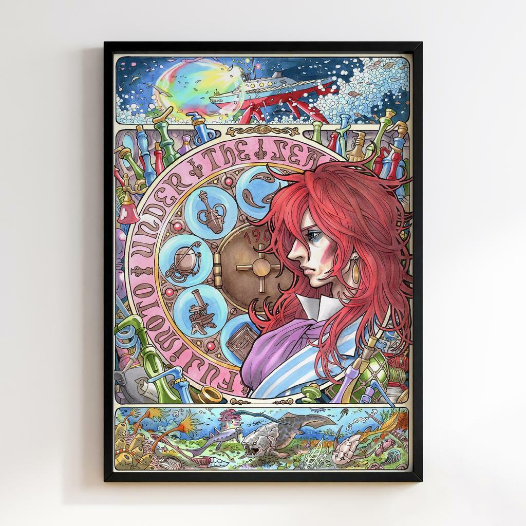 Постер Поньо на кручі (Ponyo) PYN16