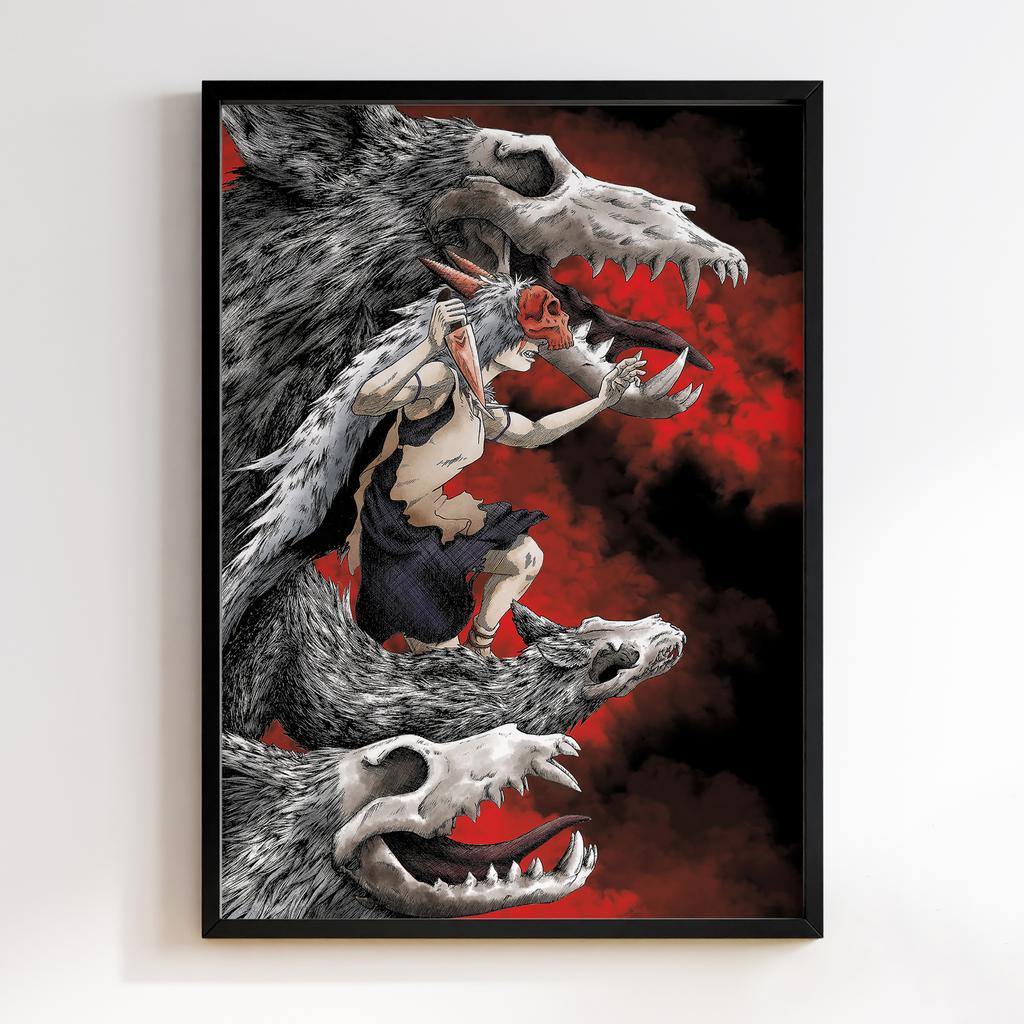 Постер Принцеса Мононоке (Princess Mononoke) PSM01