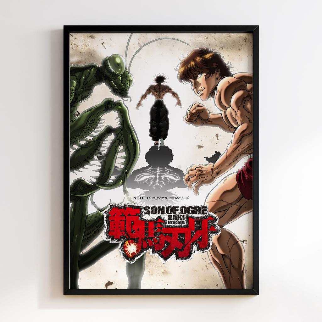 Постер Бакі Ханма (Hanma Baki) HBV06