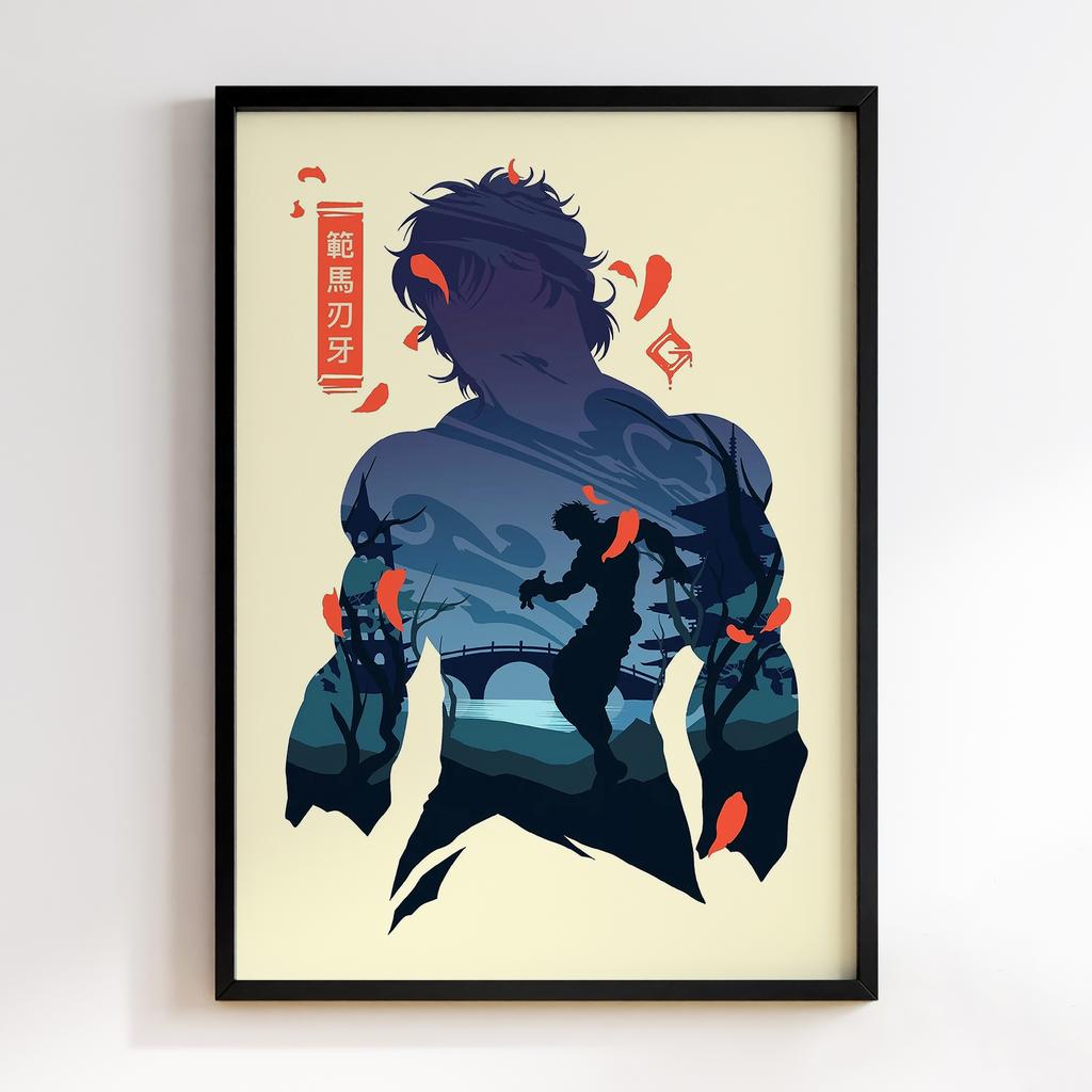 Постер Бакі Ханма (Hanma Baki) HBV08