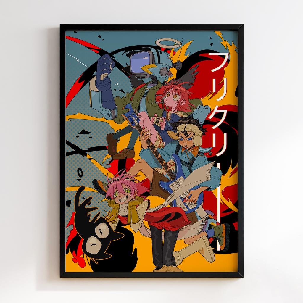 Постер Фурі Курі (FLCL) CC08