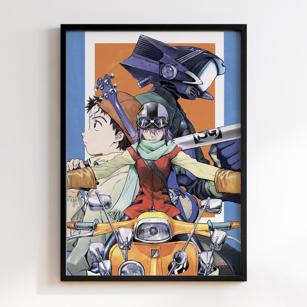 Постер Фурі Курі (FLCL) CC10