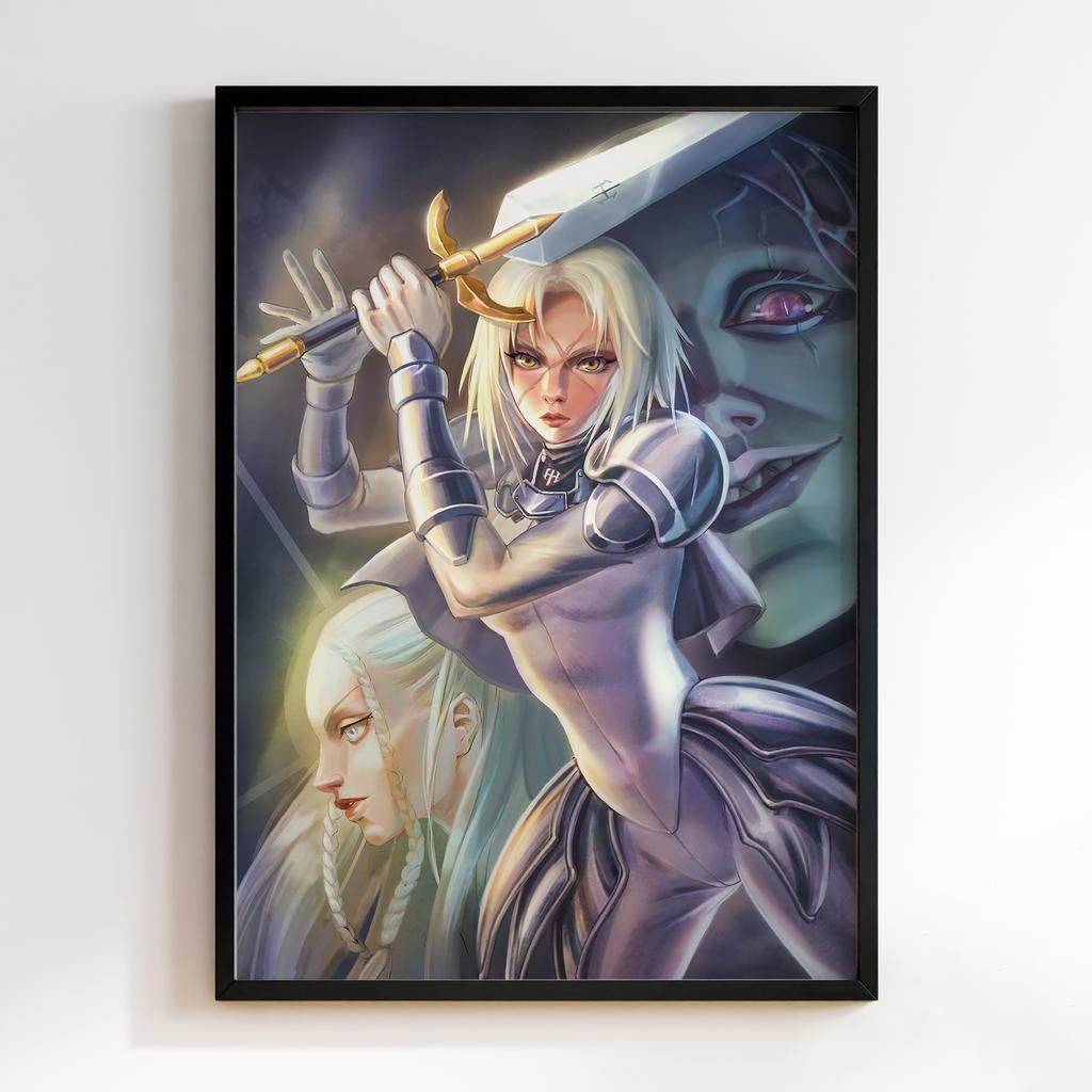 Постер Клеймор (Claymore) CLE13