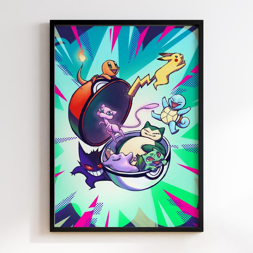 Постер Покемон (Pokemon) PKN32