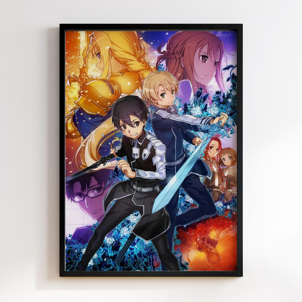 Постер Мистецтво Меча Онлайн (Sword Art Online) SAO01