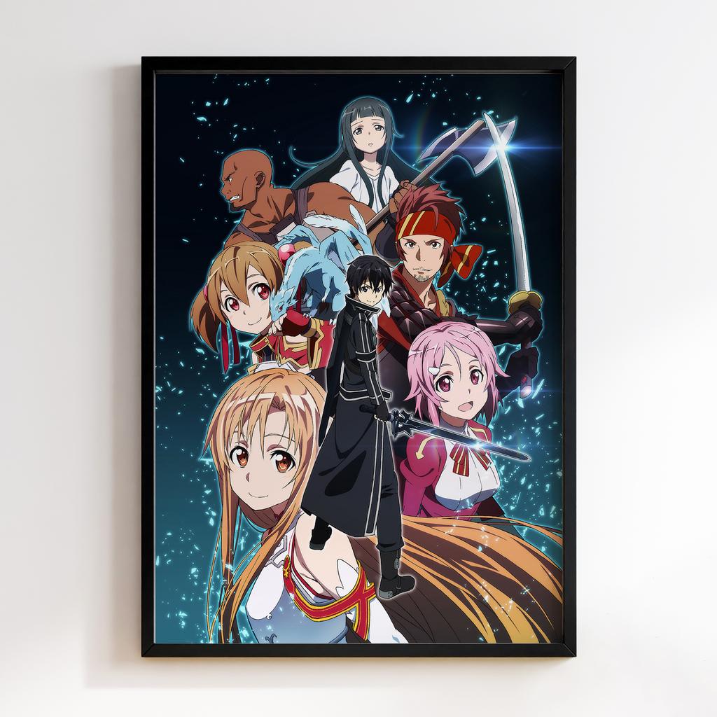 Постер Мистецтво Меча Онлайн (Sword Art Online) SAO07
