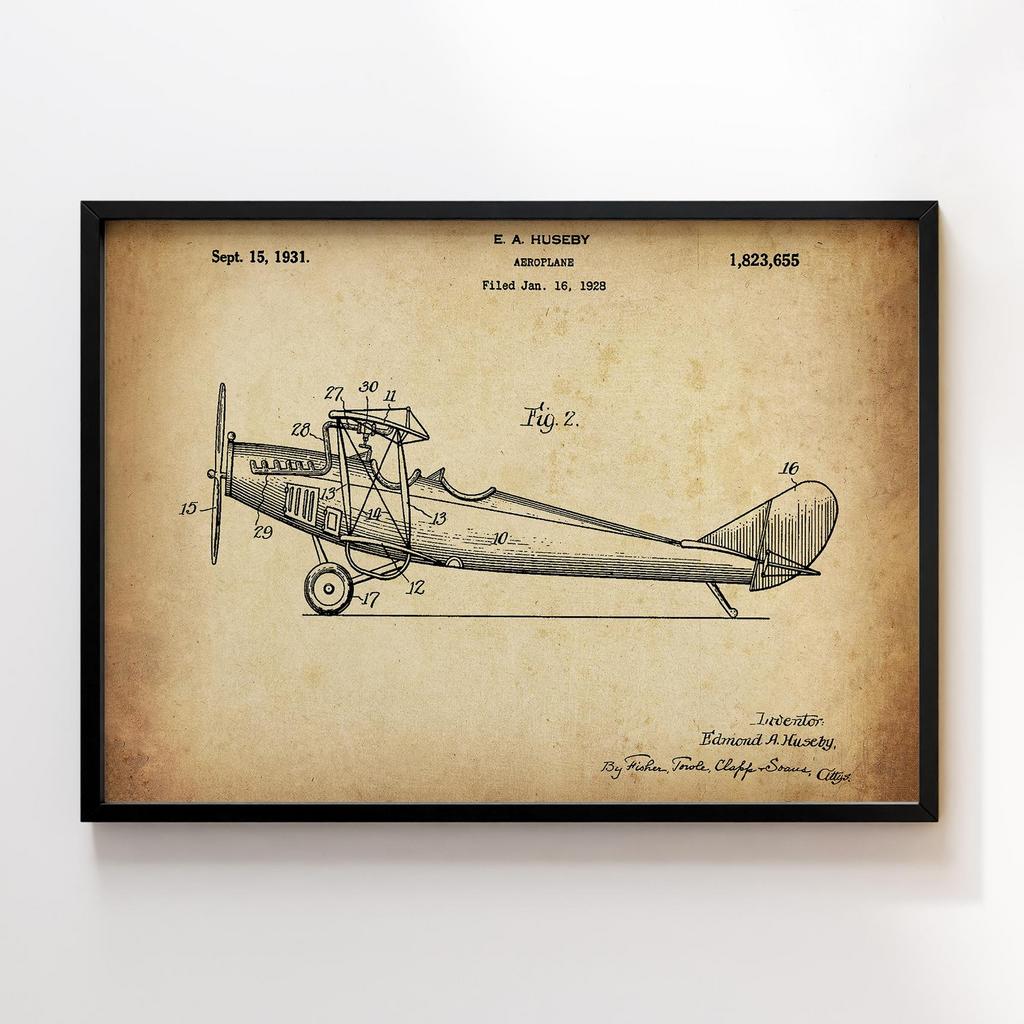 Постер Airplane Patent APT07