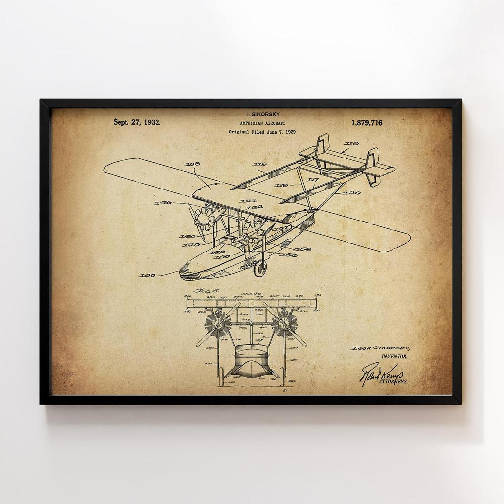 Постер Airplane Patent APT08
