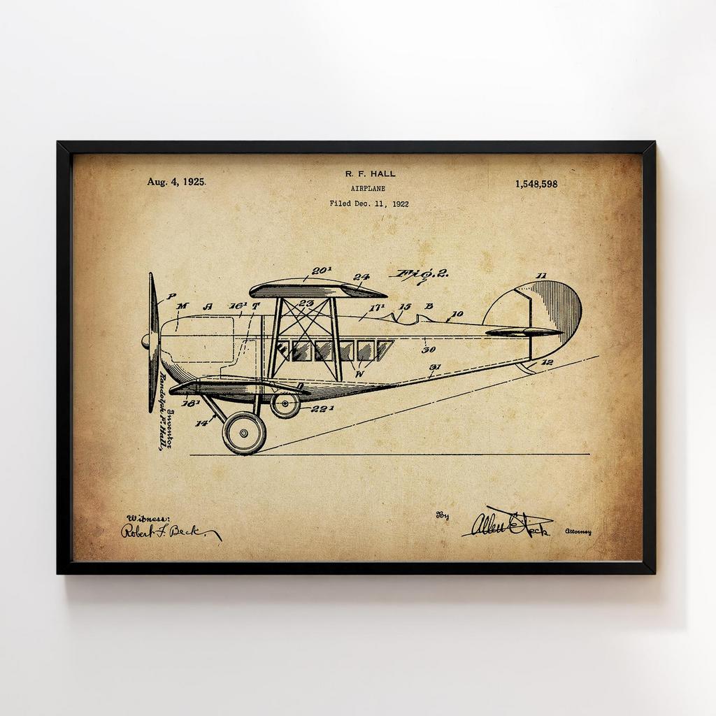 Постер Airplane Patent APT10