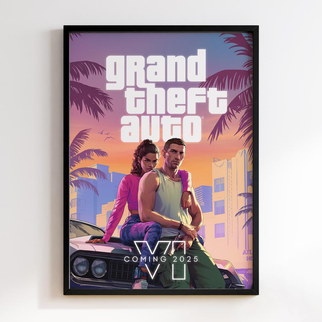 Постер GTA VI (Grand Theft Auto 6) V1015