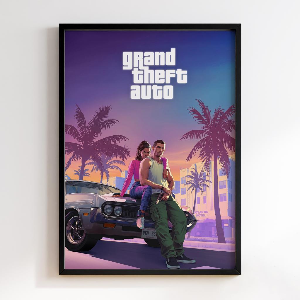 Постер GTA VI (Grand Theft Auto 6) V1017