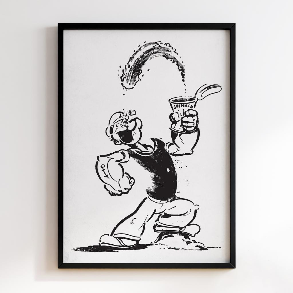 Постер Моряк Попай (Popeye the Sailor) PS1015