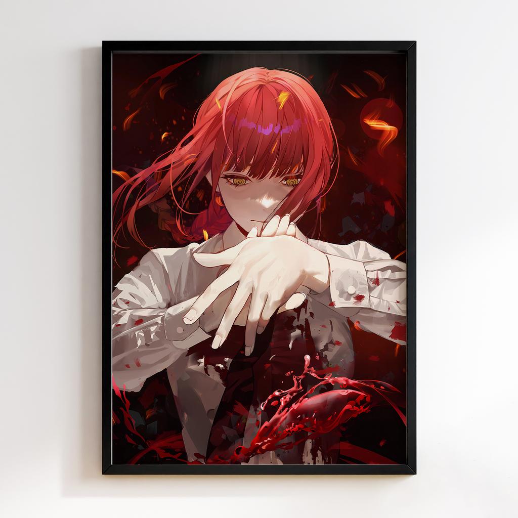 Постер Макіма Людина-Бензопила (Makima Chainsaw Man) MCM13