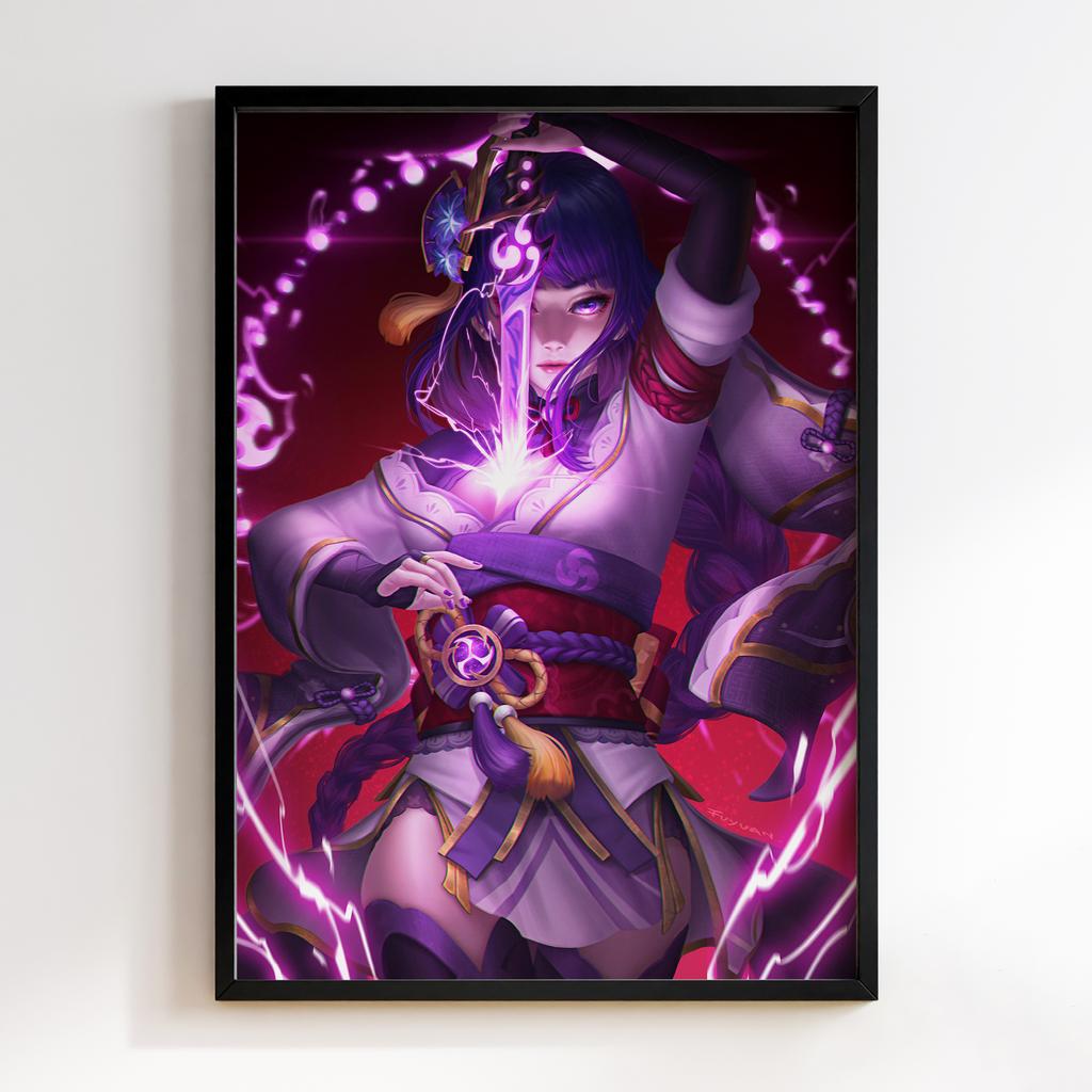 Постер Геншин Імпакт Сьогун Райден (Genshin Impact Raiden Shogun) GRS116