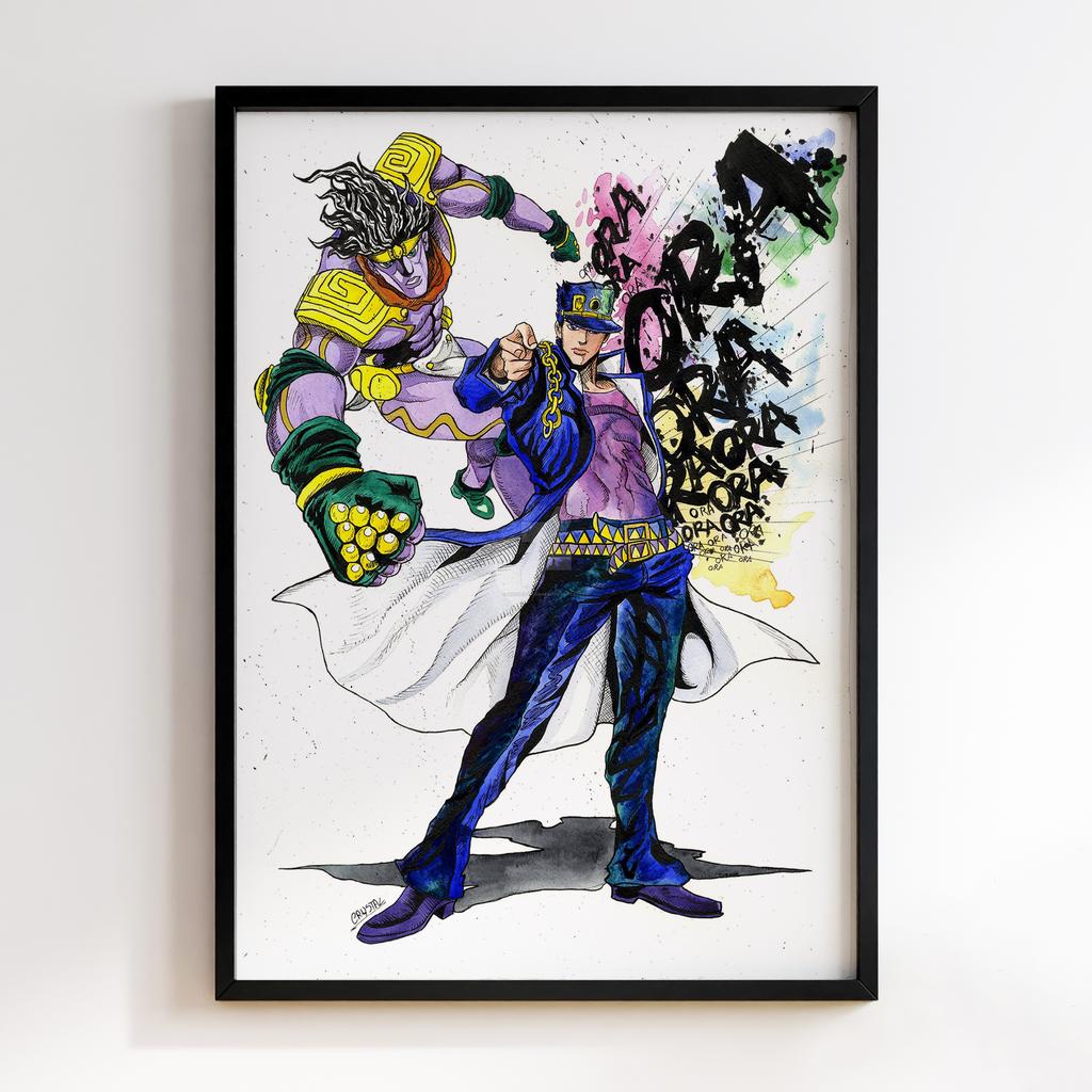 Постер Химерні пригоди ДжоДжо (JoJo’s Bizarre Adventure) JZ112