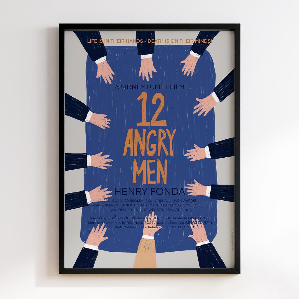 Постер 12 розгніваних чоловіків (12 Angry Men 1957) AJ03