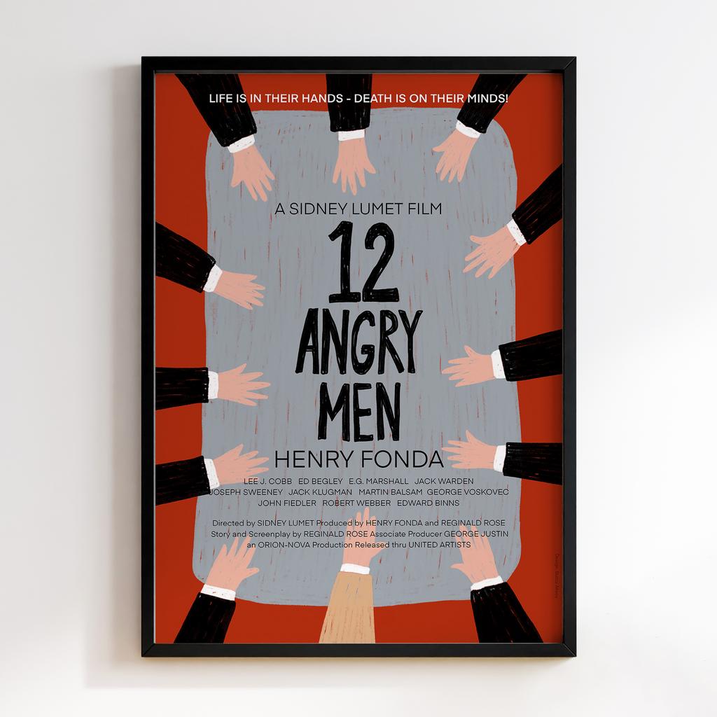 Постер 12 розгніваних чоловіків (12 Angry Men 1957) AJ04