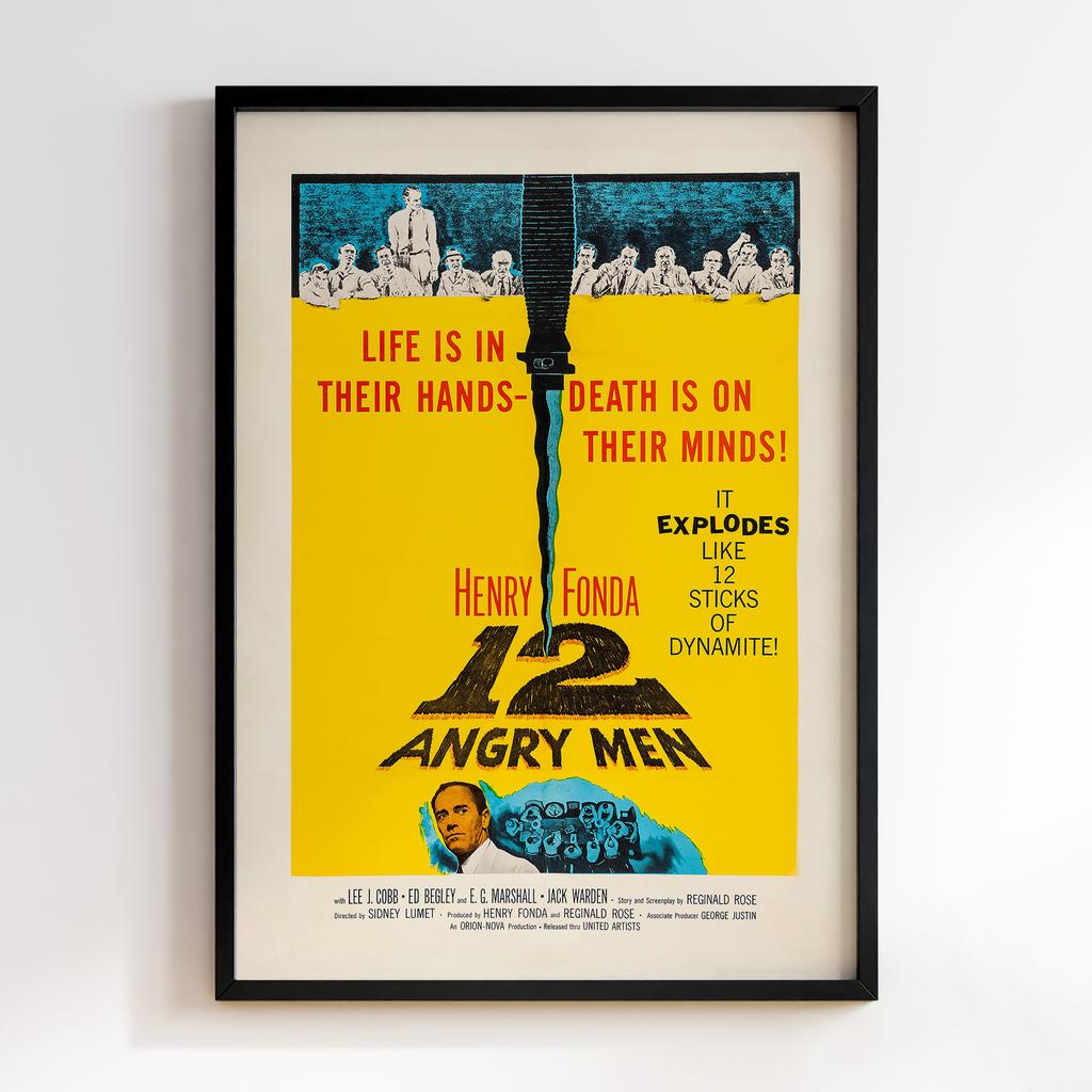 Постер 12 розгніваних чоловіків (12 Angry Men 1957) AJ06